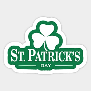 Happy Awesome St Patricks Day Party Sticker